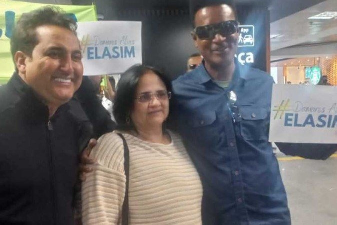  Crédito: Arquivo Pessoal. Eixo Capital. Damares Alves na chegada em Brasília no aeroporto Juscelino Kubitscheck