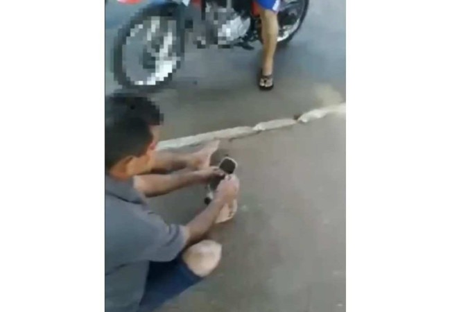 Vídeo: motoboys impedem fuga de motorista que atropelou crianças em Ceilândia
