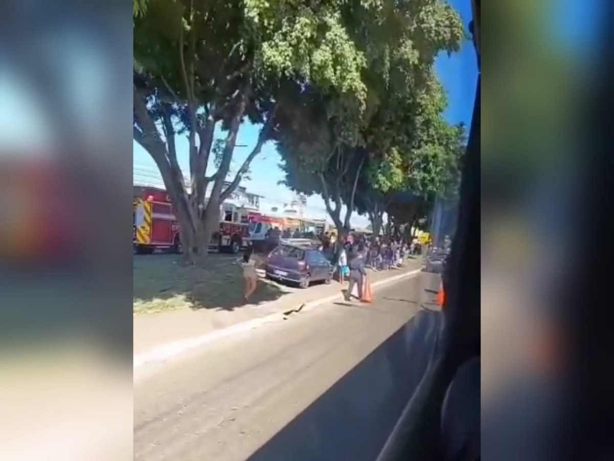 Cinco crianças atropeladas em Ceilândia