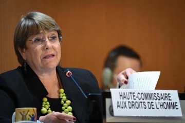 Decisão de Michelle Bachelet teve apoio do Brasil - (crédito: Fabrice Coffrini/AFP) Decisão de Michelle Bachelet teve apoio do Brasil - (crédito: Fabrice Coffrini/AFP)