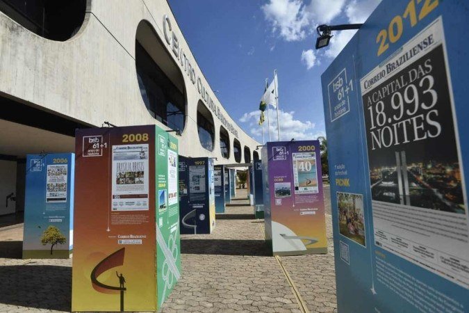 Brasília 61 + 1 anos de história - (crédito: Minervino Júnior/CB/D.A. Press) Brasília 61 + 1 anos de história - (crédito: Minervino Júnior/CB/D.A. Press)