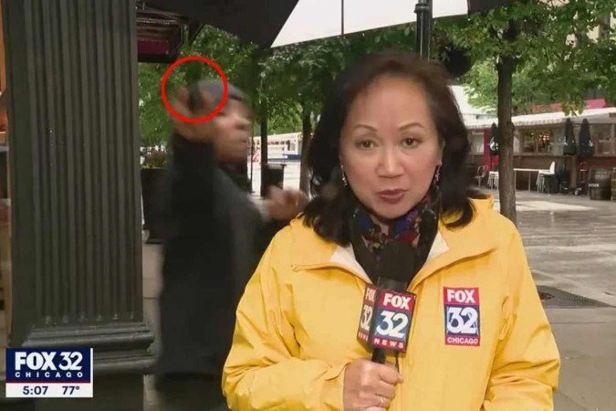 (crédito: Reprodução Fox 32 News) (crédito: Reprodução Fox 32 News)