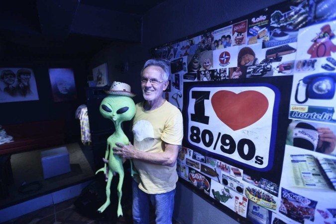  27/05/2022. Crédito: Minervino Júnior/CB/D.A Press. Brasil.  Brasilia - DF. Caderno especial do aniversário deTaguatinga. Bar Caixa da Água em Taguatinga, proprietário Jailer de Assis(Kareca).