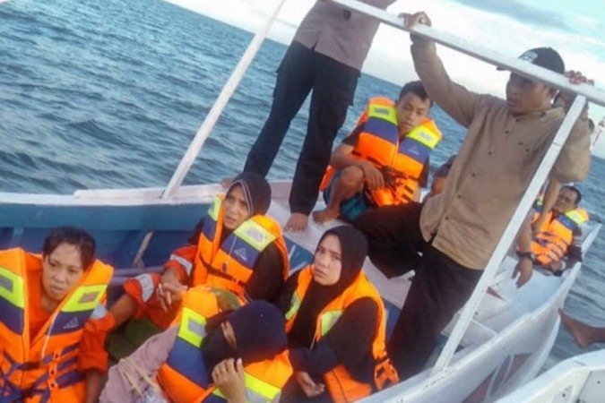  (crédito: AFP PHOTO / Indonesia Search and Rescue Agency)