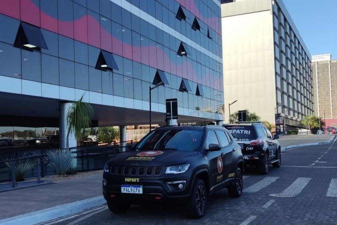  31/05/2022. Crédito: Ed Alves/CB/D.A Press. Brasil. Brasília - DF. Cidades. Operação Pomona - Servidores do Iges. 