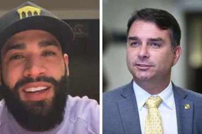 Flávio deixa 'recado' para cantor sertanejo - (crédito: Redes Sociais/Reprodução Edilson Rodrigues/Agência SenadO) Flávio deixa 'recado' para cantor sertanejo - (crédito: Redes Sociais/Reprodução Edilson Rodrigues/Agência SenadO)