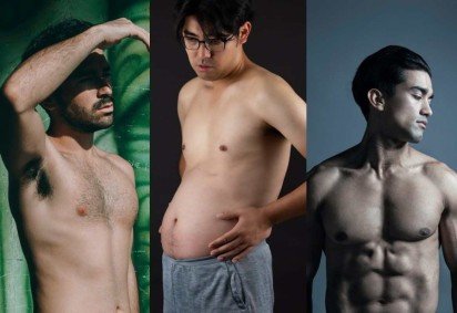 Das 160 mulheres pesquisadas, nenhuma achou os corpos sem músculos mais atraentes — e para você, faz diferença? -  (crédito: Unsplash/Montagem)