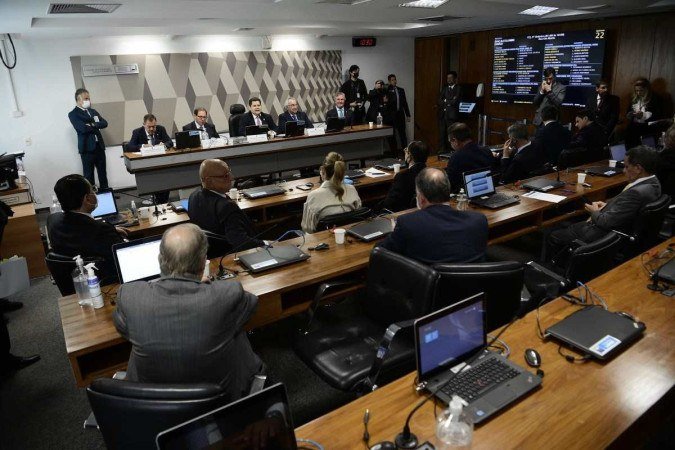 Reunião da CCJ do Senado nesta quarta-feira (1º/6) - (crédito: Pedro França/Agência Senado) Reunião da CCJ do Senado nesta quarta-feira (1º/6) - (crédito: Pedro França/Agência Senado)