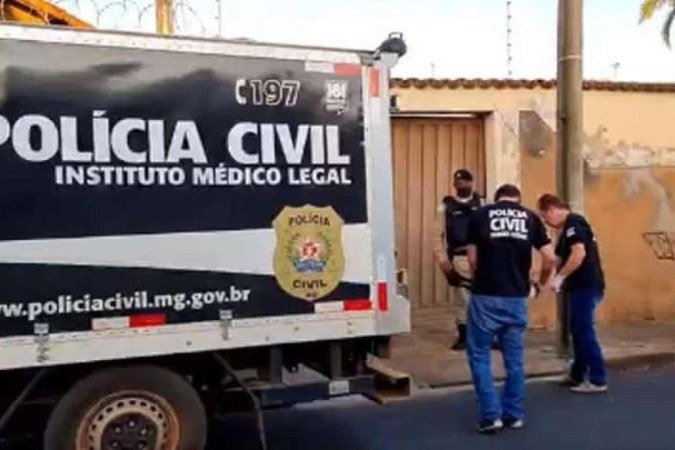 O crime aconteceu em uma casa do Bairro Costa Teles 1, em Uberaba, onde a vítima e o suspeito moravam juntos - (crédito: Boca no Trombone/Divulgação) O crime aconteceu em uma casa do Bairro Costa Teles 1, em Uberaba, onde a vítima e o suspeito moravam juntos - (crédito: Boca no Trombone/Divulgação)