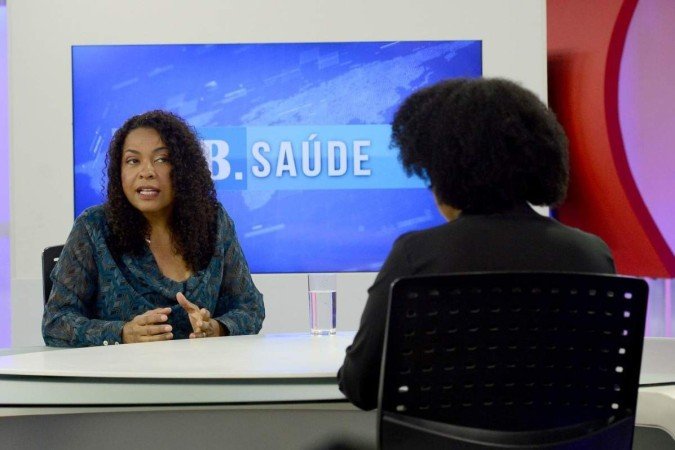 oana D'arc Gonçalves foi a entrevistada do CB. Saúde nesta quinta-feira (2/6) - (crédito: Marcelo Ferreira/CB/D.A Press) oana D'arc Gonçalves foi a entrevistada do CB. Saúde nesta quinta-feira (2/6) - (crédito: Marcelo Ferreira/CB/D.A Press)