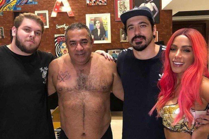(crédito: Reprodução/Instagram @maffeitattoo) (crédito: Reprodução/Instagram @maffeitattoo)