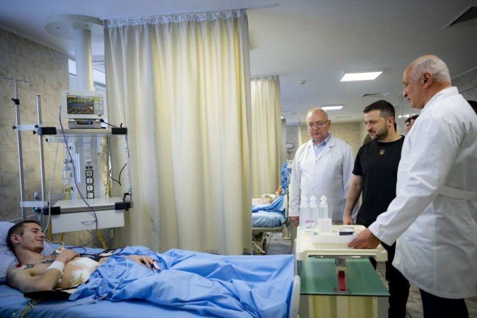(crédito: Presidência da Ucrânia) (crédito: Presidência da Ucrânia)