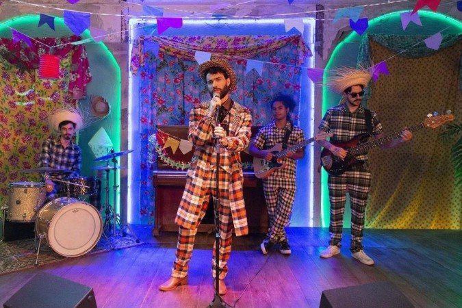 Foto do clipe de 'Recaída da minha vida', do cantor brasiliense Piettro - (crédito: Divulgação) Foto do clipe de 'Recaída da minha vida', do cantor brasiliense Piettro - (crédito: Divulgação)