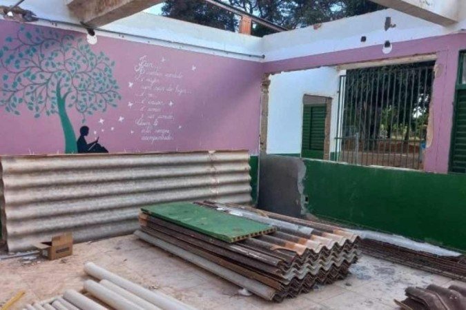 Casa cedida pela Emater, em Planaltina, dará lugar a uma das duas creches rurais, que são as primeiras na história do DF - (crédito: Divulgação/Novacap) Casa cedida pela Emater, em Planaltina, dará lugar a uma das duas creches rurais, que são as primeiras na história do DF - (crédito: Divulgação/Novacap)