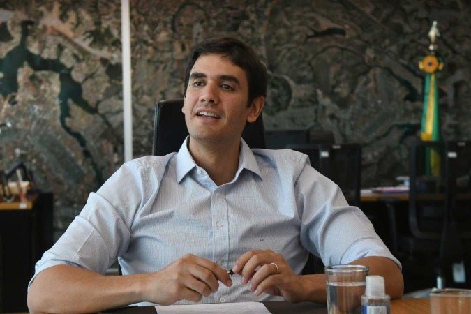  02/06/2022. Crédito: Ed Alves/CB/D.A Press. Brasil. Brasília - Cidades. Entrevista com o Deputado Distrital e Presidente da CLDF Rafael Prudente. 