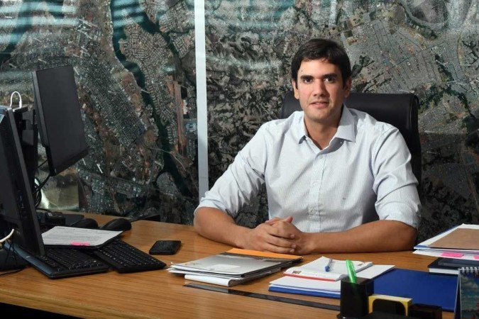  02/06/2022. Crédito: Ed Alves/CB/D.A Press. Brasil. Brasília - Cidades. Entrevista com o Deputado Distrital e Presidente da CLDF Rafael Prudente. 