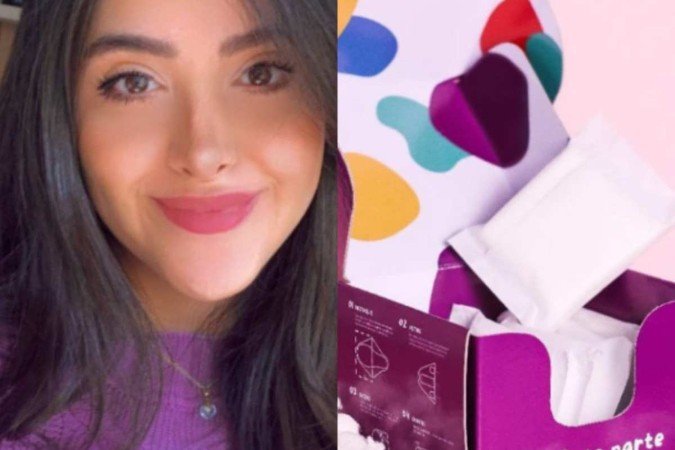 Os absorventes sustentáveis desenvolvidos por Rafaella são feitos com fibras de bananeira, celulose, bambu e espuma de soja - (crédito: Arquivo Pessoal) Os absorventes sustentáveis desenvolvidos por Rafaella são feitos com fibras de bananeira, celulose, bambu e espuma de soja - (crédito: Arquivo Pessoal)