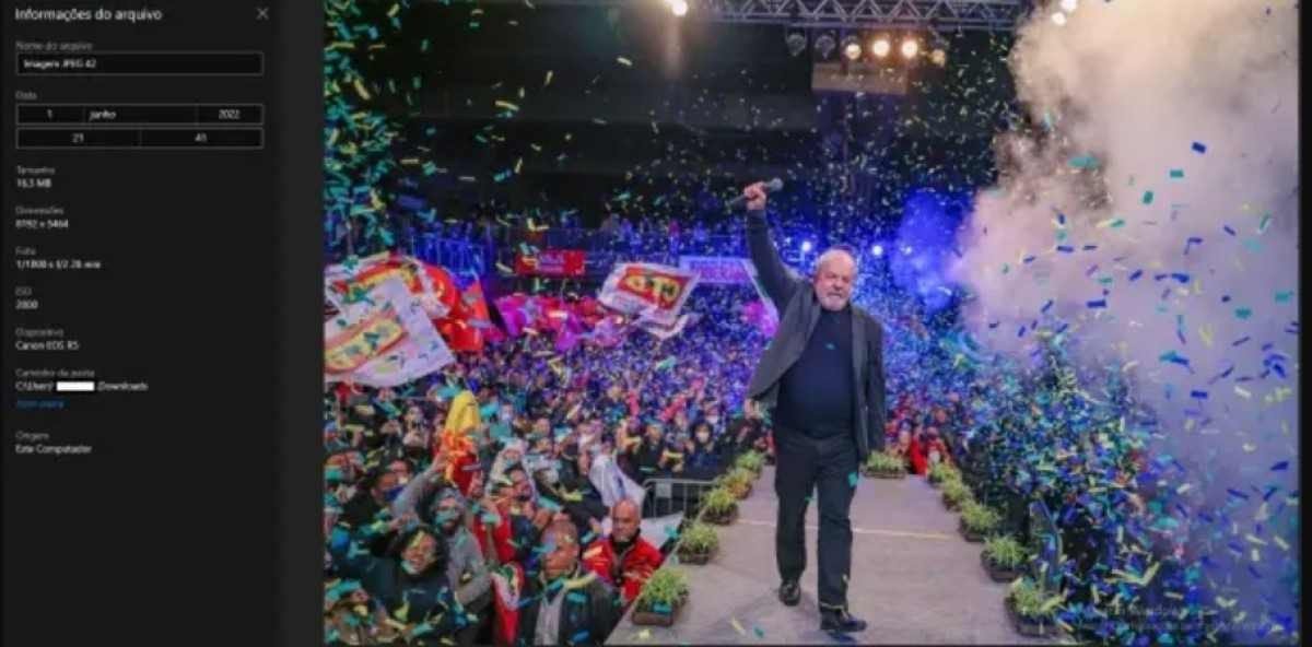 É falso post que afirma que Veja cortou mão de Lula em foto