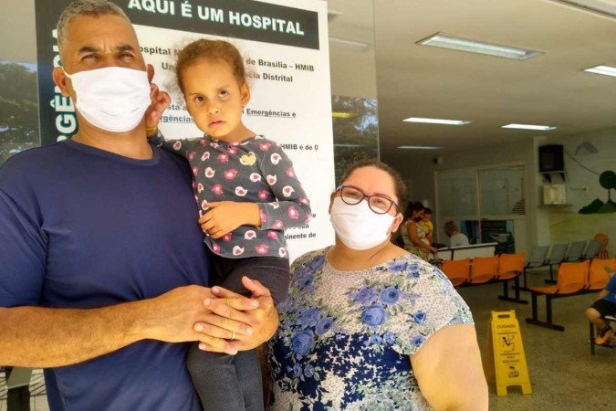 Antes de irem ao Hmib, os pais de Emanuelly Sophia, de 4 anos, procuraram os hospitais de Planaltina e Sobradinho - (crédito: Pedro Marra/CB/D.A. Press) Antes de irem ao Hmib, os pais de Emanuelly Sophia, de 4 anos, procuraram os hospitais de Planaltina e Sobradinho - (crédito: Pedro Marra/CB/D.A. Press)