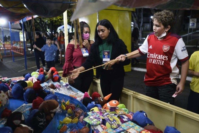  09/06/2022. Crédito: Minervino Júnior/CB/D.A Press. Brasil.  Brasilia - DF. Festa Junina no Iate Clube de Brasília.