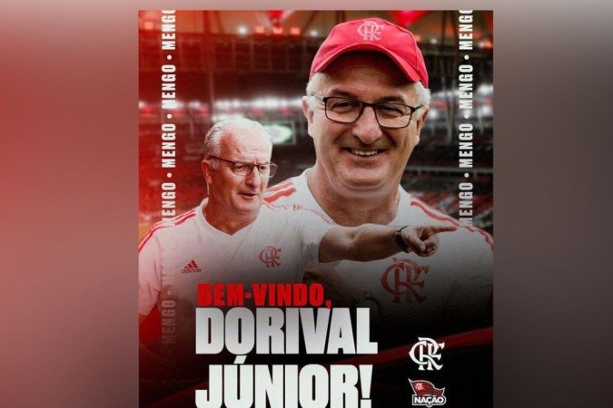 (crédito: Reprodu....o Twitter/Flamengo) (crédito: Reprodu....o Twitter/Flamengo)