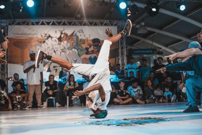 O festival de breaking Quando as Ruas Chamam será realizado no Sesc Ceilândia - (crédito: Material de divulgação) O festival de breaking Quando as Ruas Chamam será realizado no Sesc Ceilândia - (crédito: Material de divulgação)