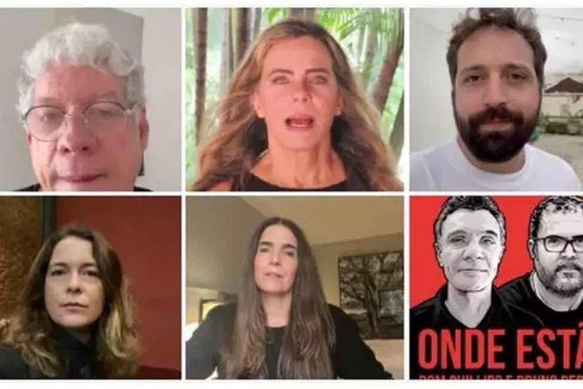 Artistas e Pelé fazem coro a Malu Mader e cobram buscas por Dom e Bruno