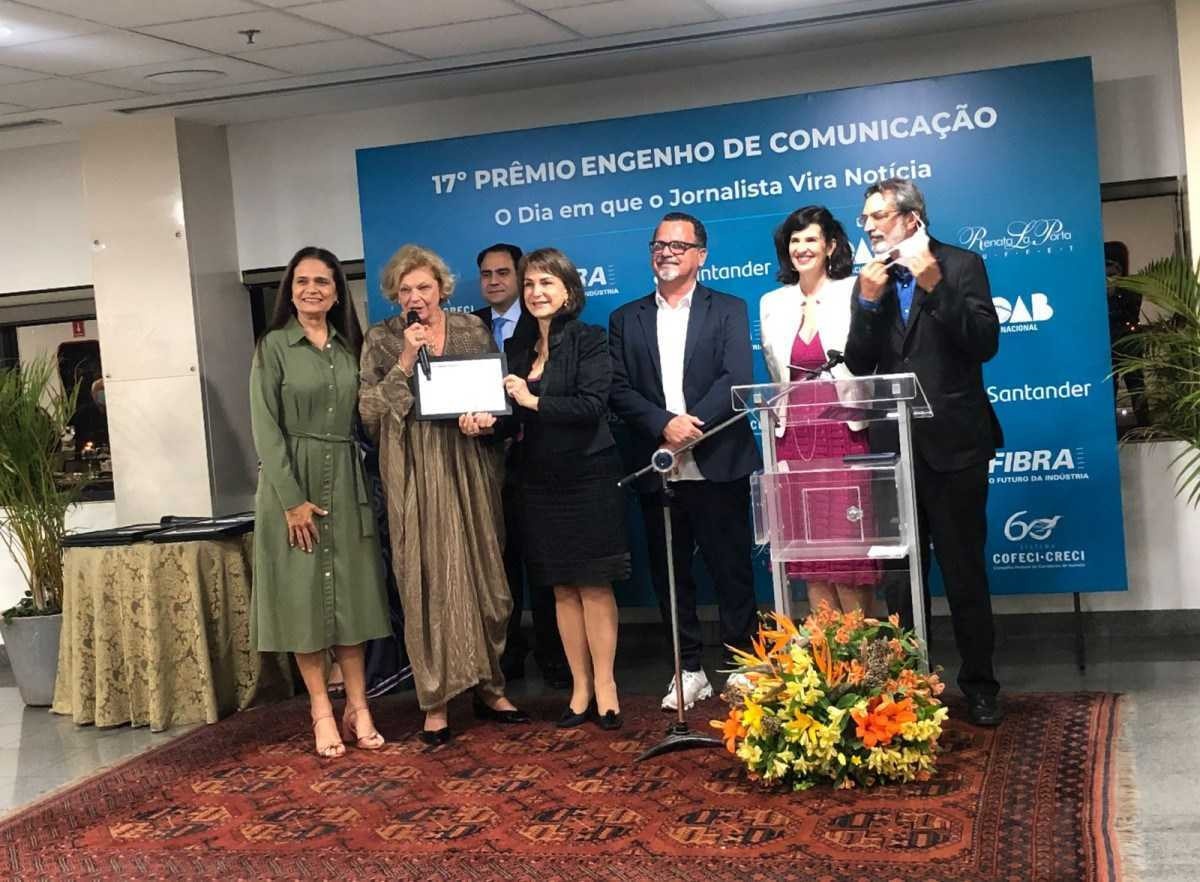 Jantar reúne finalistas do Prêmio Engenho de Comunicação de 2022