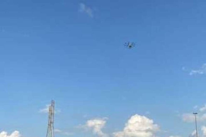 Drone joga fezes em apoiadores de Lula em Uberlândia