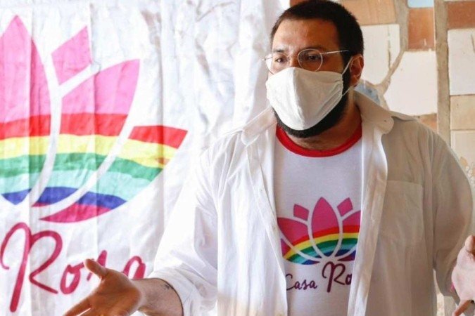 Pedro Matias, pedagogo e coordenador de projetos na Casa de Ismael