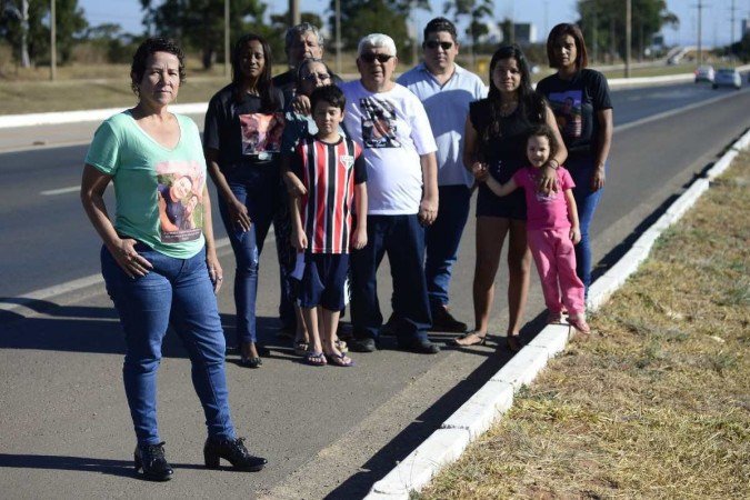 Elane Pires e família convivem com a indignação 
de saber que Renan Pires de Araújo, 33, foi vítima 
de um motorista alcoolizado, na DF-489