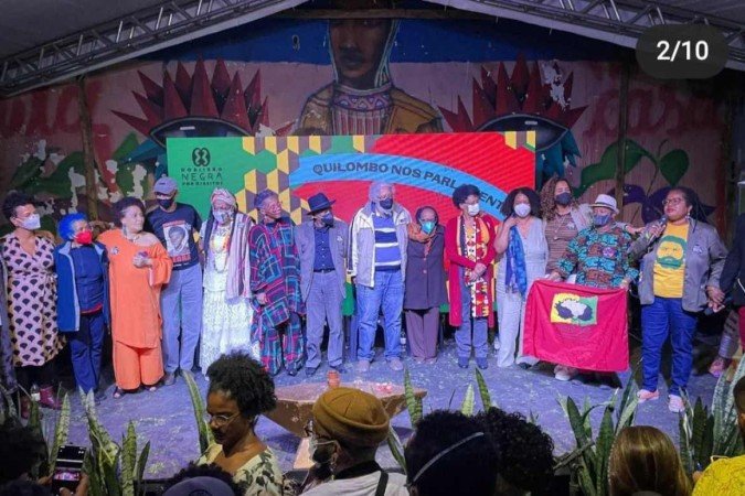 Lançamento da campanha Quilombo no Parlamento
