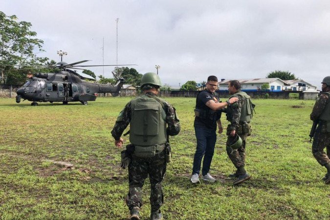 (crédito: Comunica....o Social Superintend..ncia Regional de Pol..cia Federal no Amazonas) (crédito: Comunica....o Social Superintend..ncia Regional de Pol..cia Federal no Amazonas)