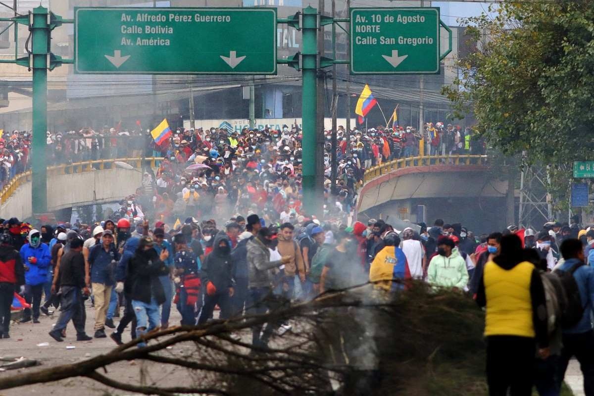 Manifestante indígena morre em confrontos nos protestos no Equador