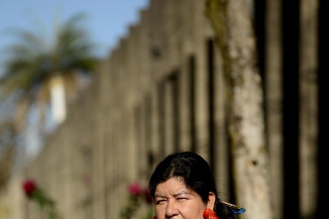  22/06/2022 Crédito: Carlos Vieira/CB.  Formação e Trabalho. Primeira professora indigena da UNB. Na Foto Altaci Rubim, professora adjunta do LIP/IL/UNB.
