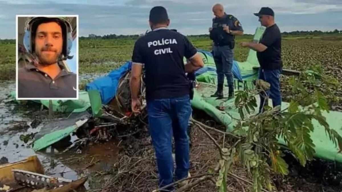 Piloto mineiro de 25 anos morre após queda de aeronave no Maranhão