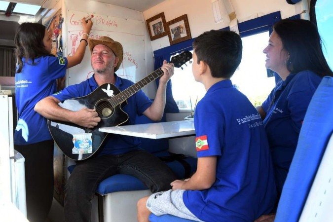 Em Brasília, gostaram da calmaria e organização. Conhecer pessoas que fizeram parte da construção 
da capital foi uma das maiores satisfações. 