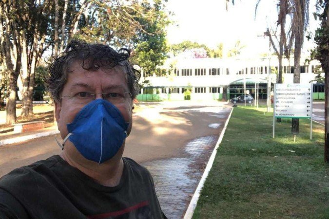 Professor e coordenador do curso de Tecnologia em Agroecologia Paulo Cabral avalia a ação dos alunos como algo revolucionário