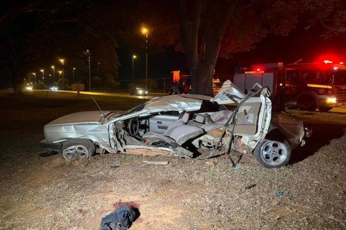 Racha que matou o jovem ocorreu no dia 5 de maio, na L4 Sul - (crédito: PCDF) Racha que matou o jovem ocorreu no dia 5 de maio, na L4 Sul - (crédito: PCDF)