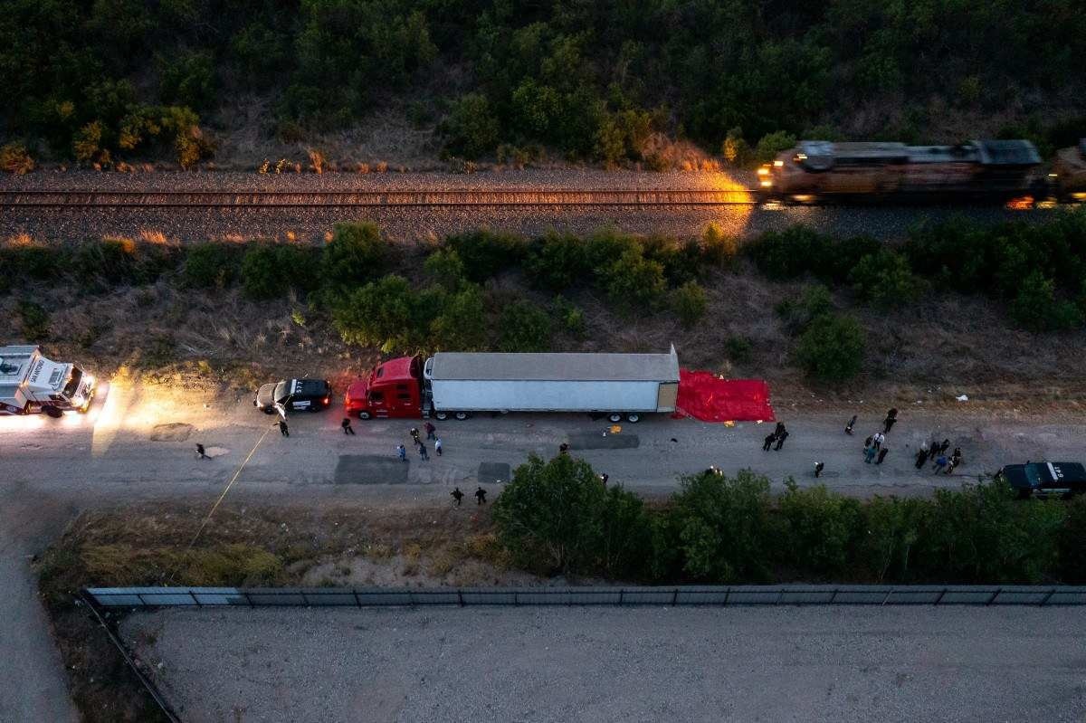 Tragédia: caminhão com 46 imigrantes mortos encontrado no Texas