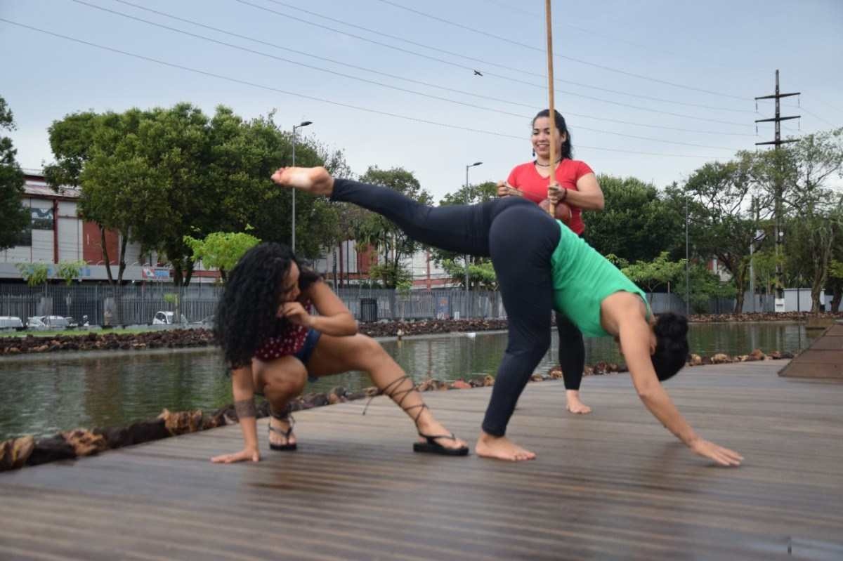 I Encontro Feminino Mulher Aruãna Capoeira