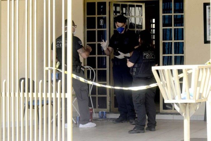 Peritos encontraram mensagens deixadas por Gusttavo na casa da vítima - (crédito: Marcelo Ferreira/CB/D.A Press) Peritos encontraram mensagens deixadas por Gusttavo na casa da vítima - (crédito: Marcelo Ferreira/CB/D.A Press)
