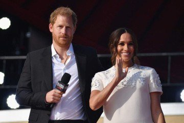 Procurada, a equipe de Harry e Meghan não respondeu à AFP nesta segunda-feira. -  (crédito: Angela Weiss / AFP)
