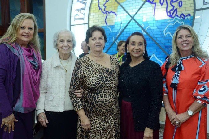6-Carmen Bocorny, Antônia Freire, Ana Cecília, Rita Márcia Machado e Mona Lisa Barenbaum