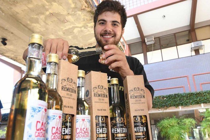 Remedin foi uma das quatro marcas brasilienses no V Ranking da Cúpula da Cachaça - (crédito: Ed Alves/CB/D.A Press) Remedin foi uma das quatro marcas brasilienses no V Ranking da Cúpula da Cachaça - (crédito: Ed Alves/CB/D.A Press)