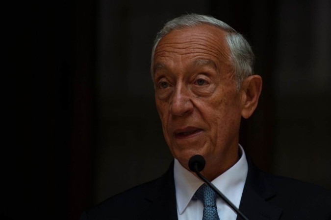 O presidente de Portugal, Marcelo Rebelo de Sousa, e o filho dele, Nuno Rebelo de Sousa, que mora no Brasil, entraram na mira do Ministério Público e vão responder a um inquérito -  (crédito: JORGE GUERRERO)