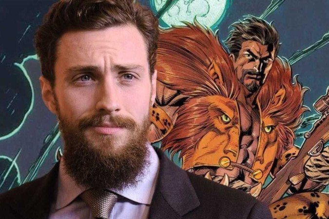 Aaron Taylor-Johnson no papel de Kraven, o Caçador - (crédito: Marvel/Reprodução) Aaron Taylor-Johnson no papel de Kraven, o Caçador - (crédito: Marvel/Reprodução)