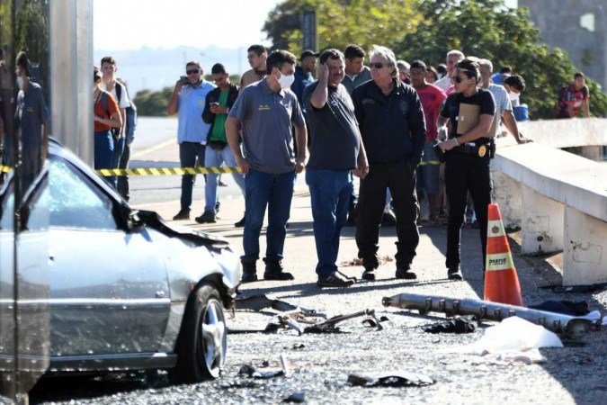 Motorista de Kadett disse à polícia que sofreu um mal súbito 