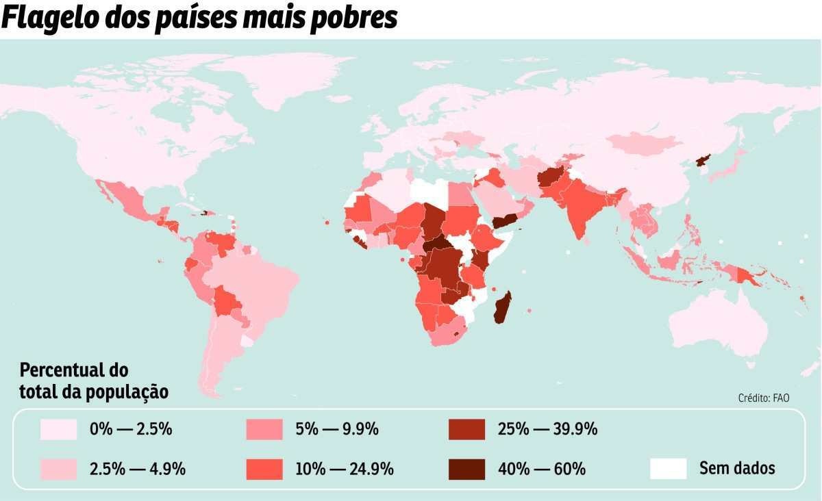 mapa insegurança alimentar