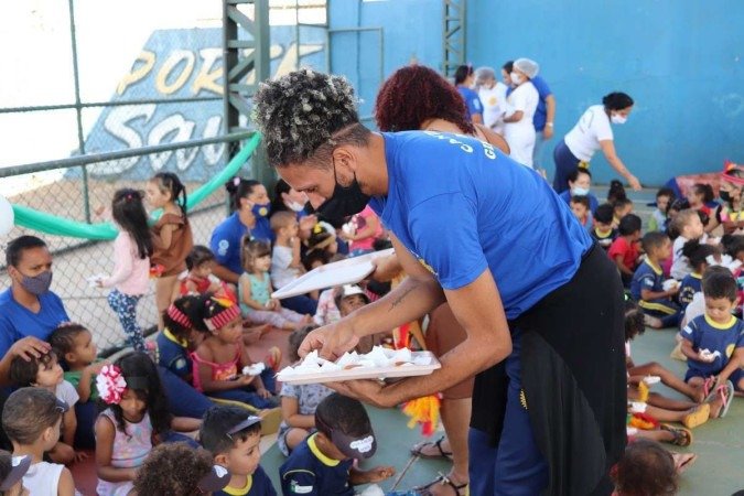 O Cantinho do Girassol atende 515 crianças e adolescentes, de cerca de 300 famílias de Ceilândia -  (crédito:  Divulgação)